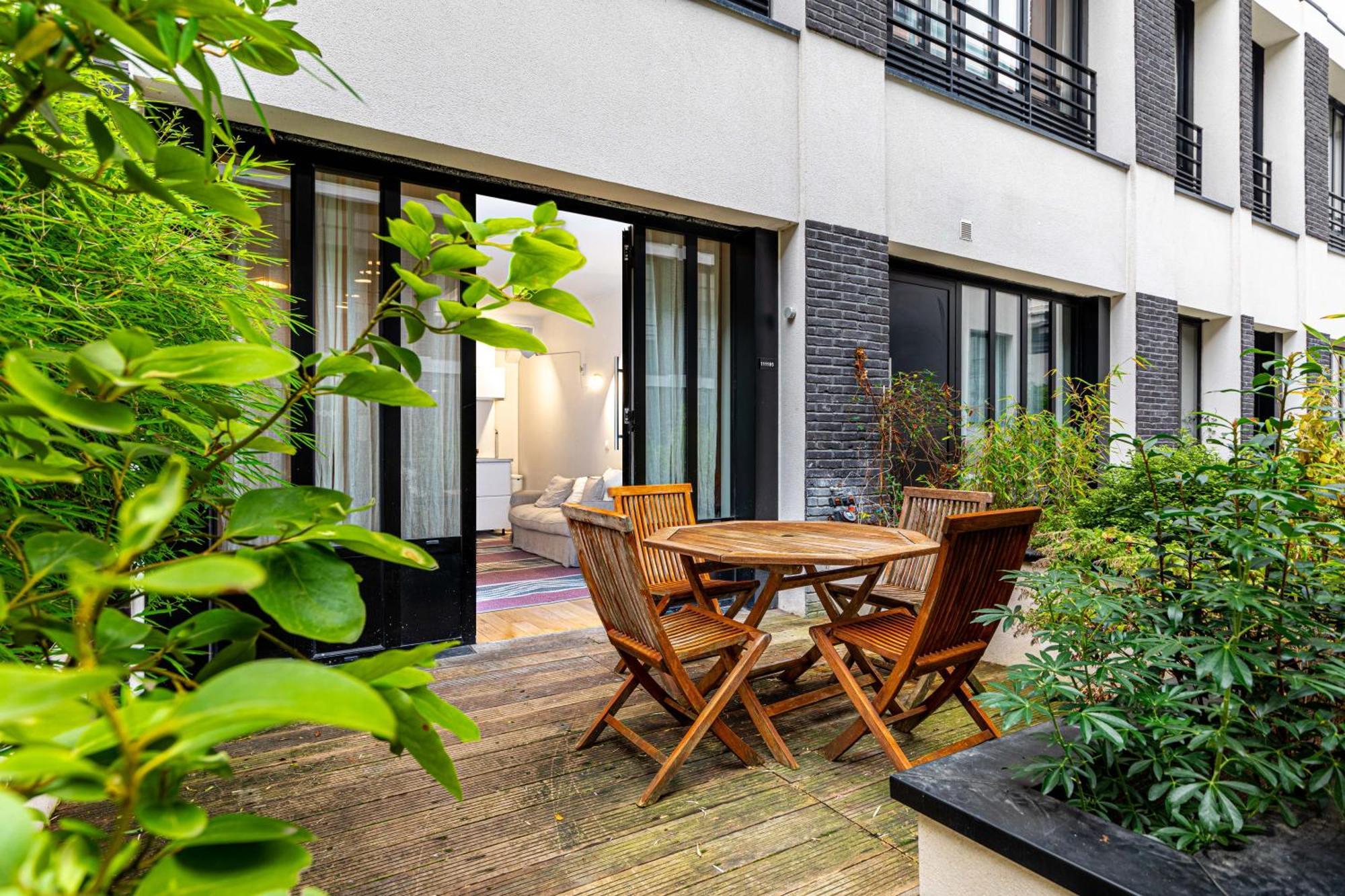Quiet Apartment With Terrace&Ac-Le Marais/Bastille パリ エクステリア 写真